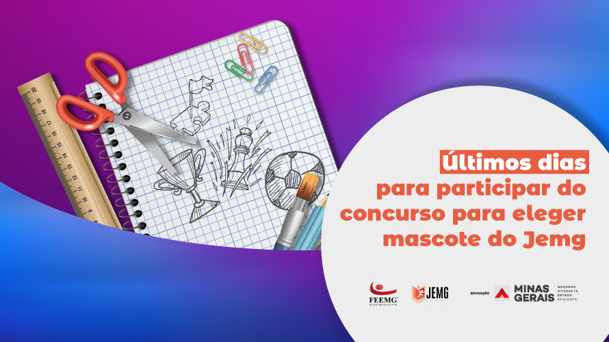 Últimos dias para participar do Concurso que elege o mascote dos Jogos Escolares de Minas Gerais