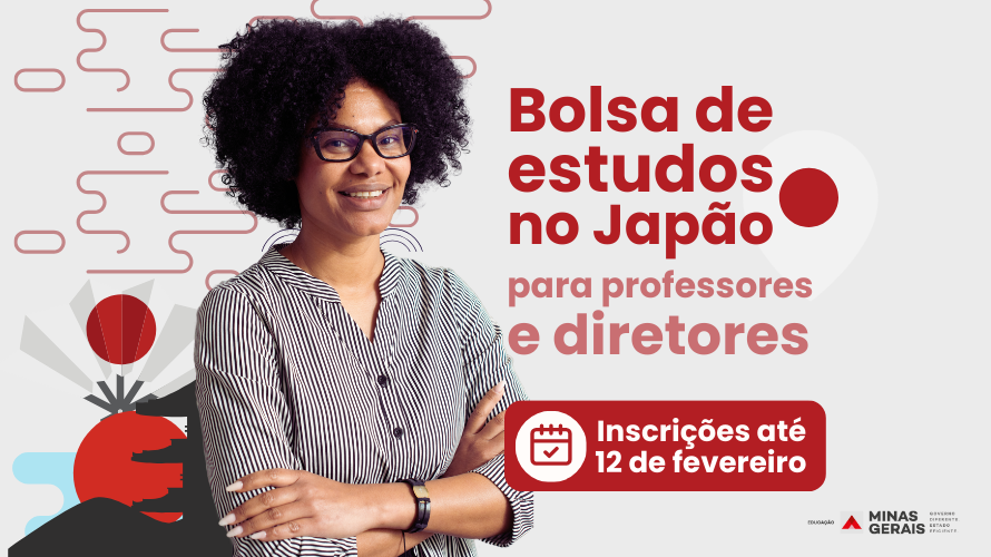 Professores e diretores da rede pública podem se inscrever para bolsa de estudos no Japão 