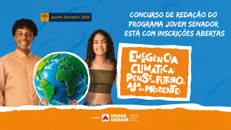 Concurso de redação do Programa Jovem Senador está com inscrições abertas 